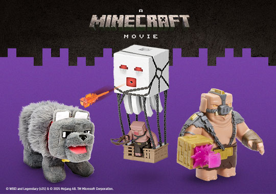 Minecraft Movie Toys