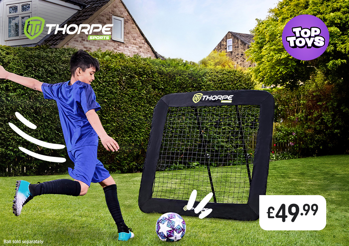 Thorpe Sports Adjustable Football Rebounder