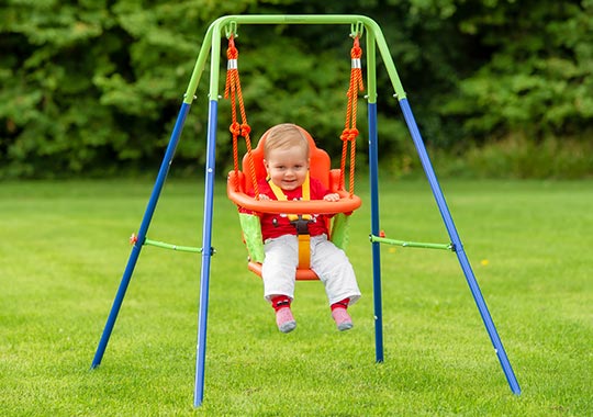 Metal Baby Swing Set
