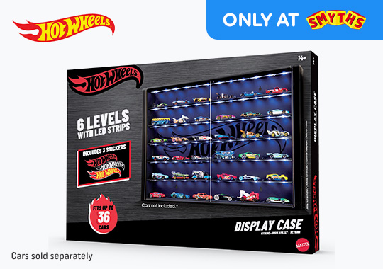 Hot Wheels 1-64 Diecast Display Case 6 Levels
