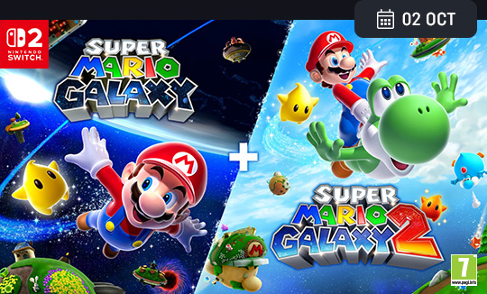 Super Mario Galaxy + Super Mario Galaxy 2