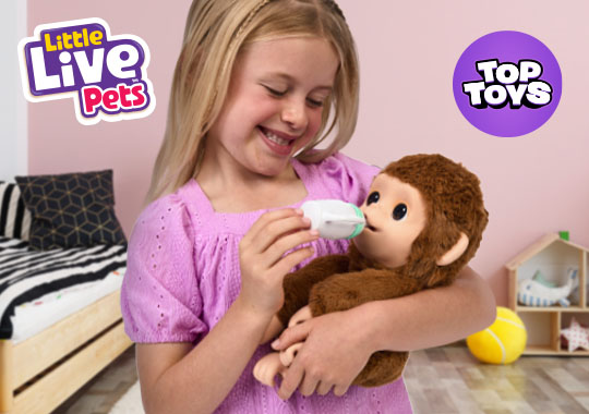 Little Live Pets My Baby Monkey Mango