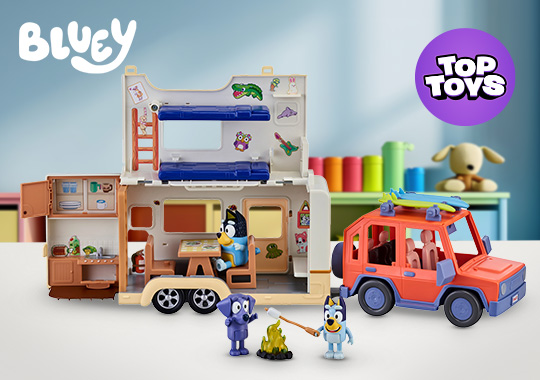 Bluey Playset Ultimate Caravan Adventures