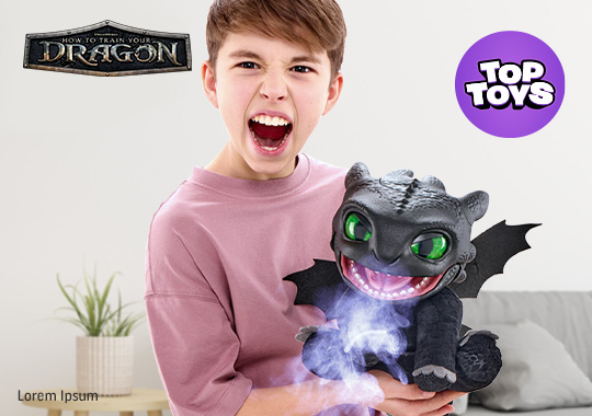 Dreamworks How To Train Your Dragon Toothless Puppetronic by RealFX