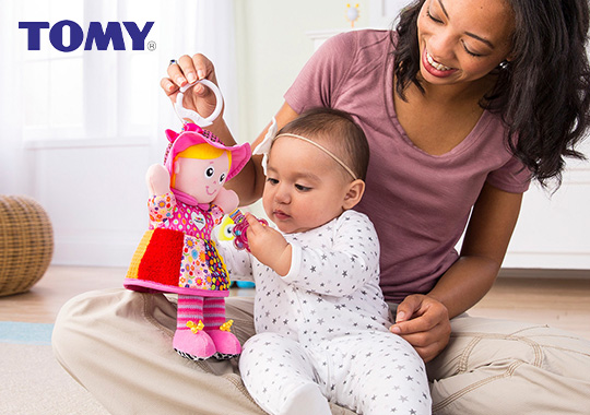 TOMY Lamaze My Friend Emily Stroller Toy