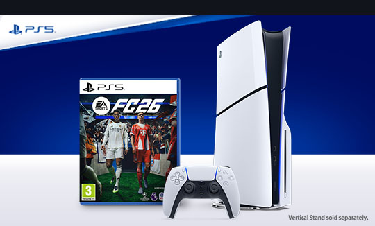 PlayStation 5 Slim Disc Console & EA SPORTS FC 26