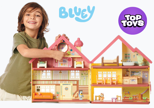 Bluey's Ultimate Lights & Sounds Play House Playset