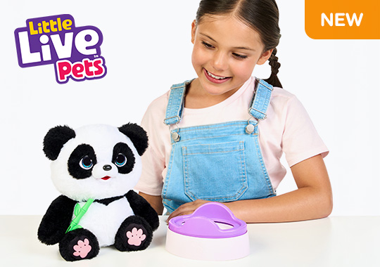 Little Live Pets Interactive Plush My Baby Panda ChuChu