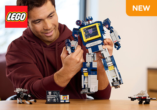 LEGO Icons 10358 Transformers: Soundwave Set for Adults