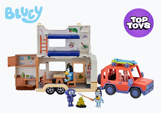 Bluey Playset Ultimate Caravan Adventures