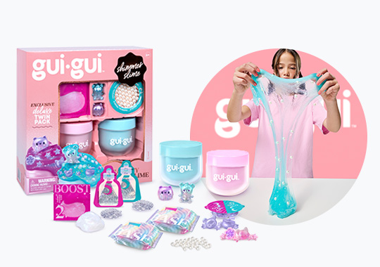 Gui Gui Shimmer Slime Deluxe Twin Pack