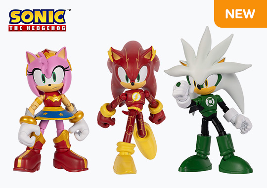 Sonic x DC figures