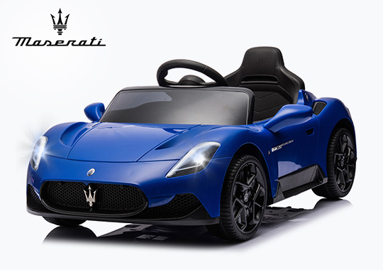 Maserati MC20 Car 12V Electric Ride On with Remote Control Blue