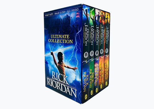 Percy Jackson 5 Book Ultimate Collection Box Set