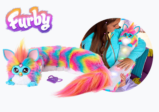 Furby Interactive DJ Furby Rainbow
