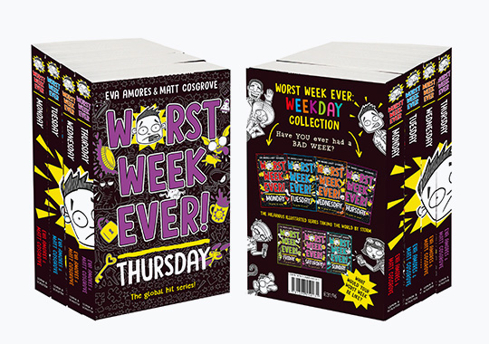Worst Week Ever Weekday 4 Book Set
