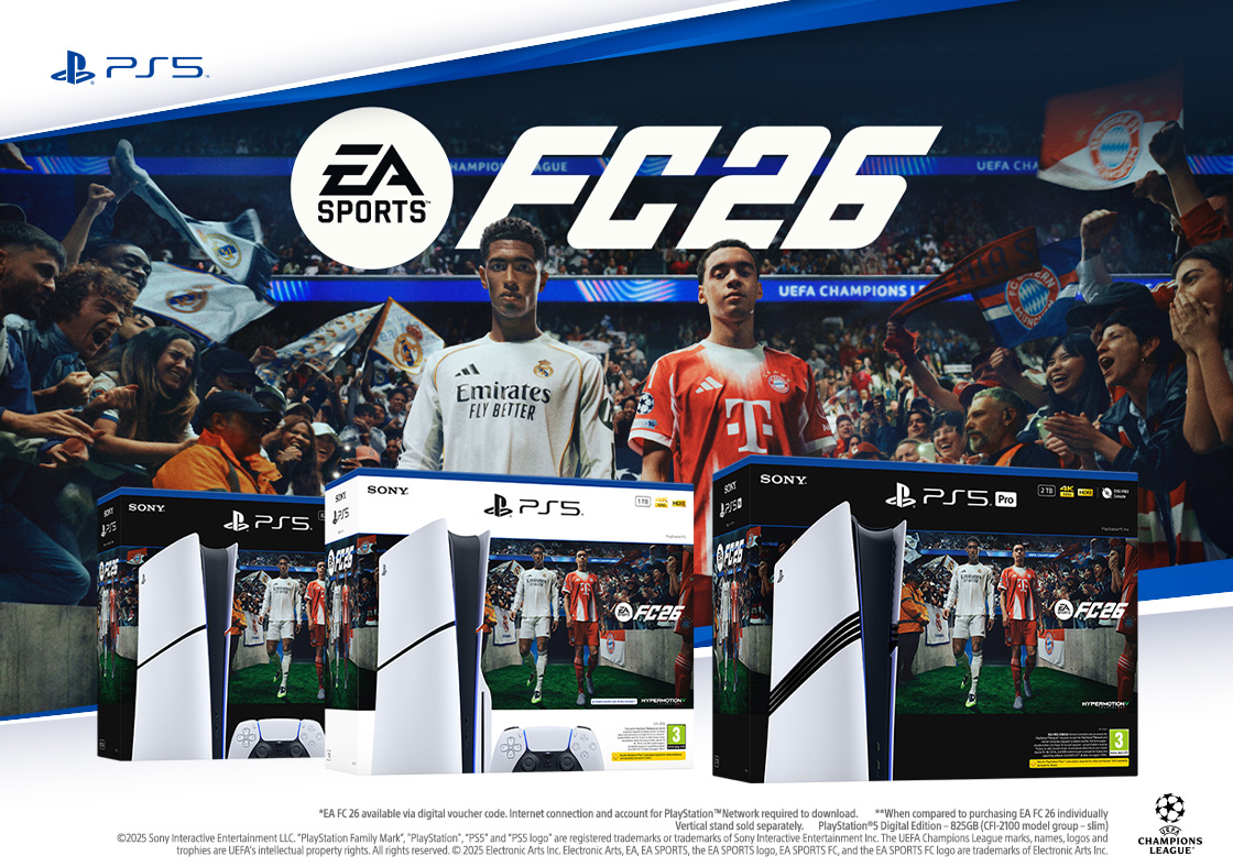 PlayStation 5 EA SPORTS FC 26 Console Bundles