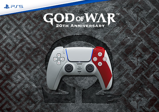 PlayStation 5 God of War 20th Anniversary Limited Edition DualSense Wireless Controller