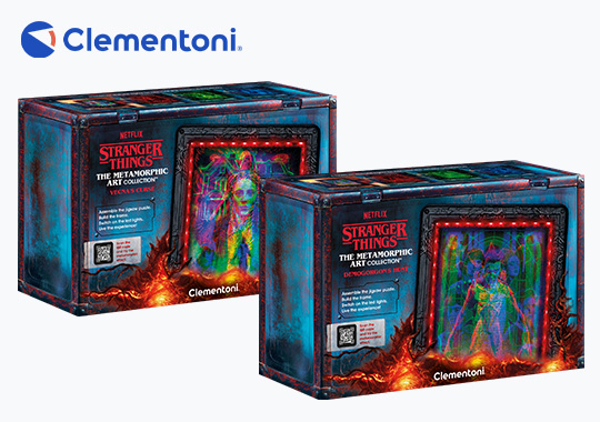 Clementoni Stranger Things Metamorphic Art Collection