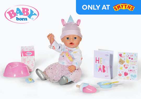 BABY born Doll Magic Unicorn Emma 43cm