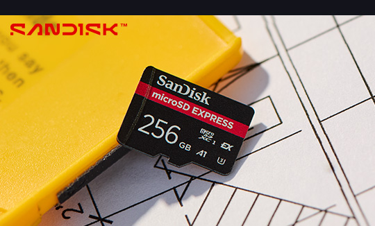 Sandisk MicroSD Express Memory Cards for Nintendo Switch 2