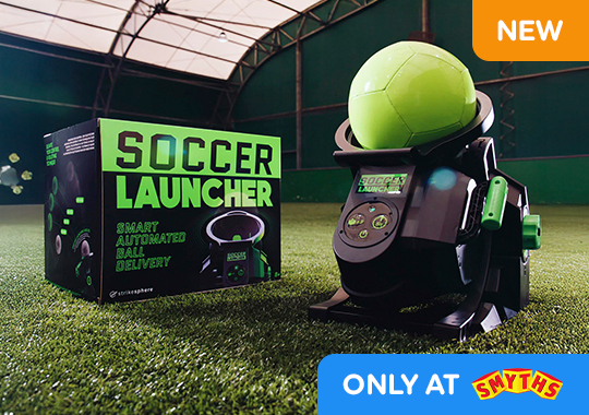 Strikesphere Soccer Launcher Football Training Set