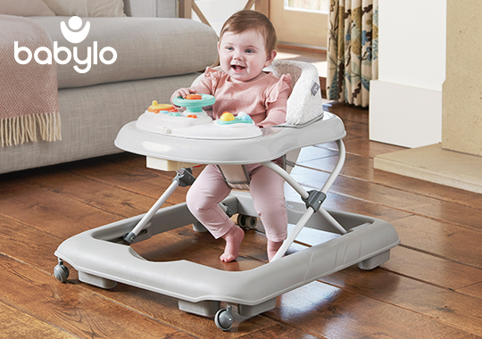 Babylo Easy Up Baby Walker Paisley