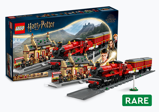 LEGO Harry Potter 76423 Hogwarts Express Train Set with Hogsmeade Station Set