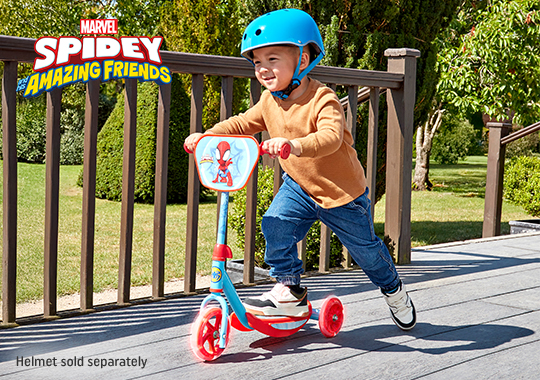 Spidey and His Amazing Friends Tri Scooter