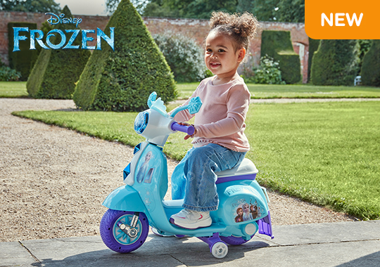 Disney Frozen Scooter 6V Electric Ride On