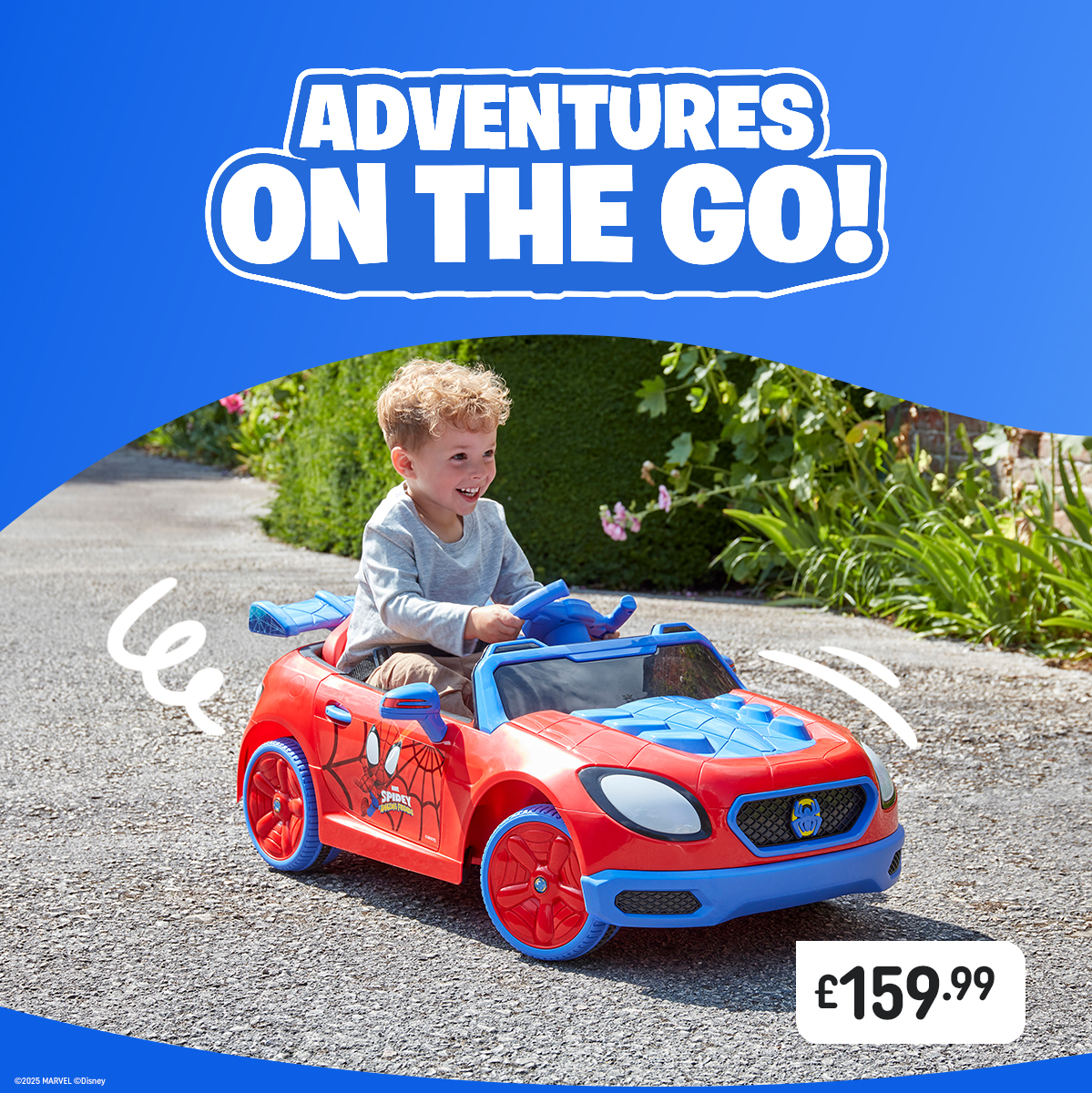 Spidey and His Amazing Friends 12V Electric Ride On Car with Remote Control 