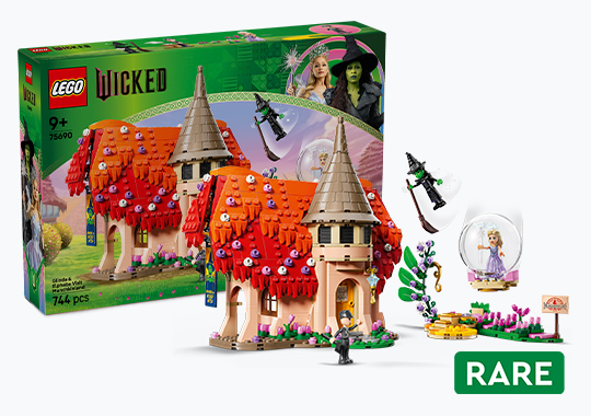 LEGO Wicked 75690 Glinda and Elphaba Visit Munchkinland Set