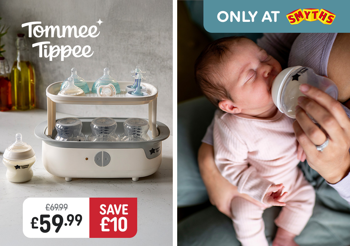 Tommee Tippee SuperSteam Starter Set with Steriliser