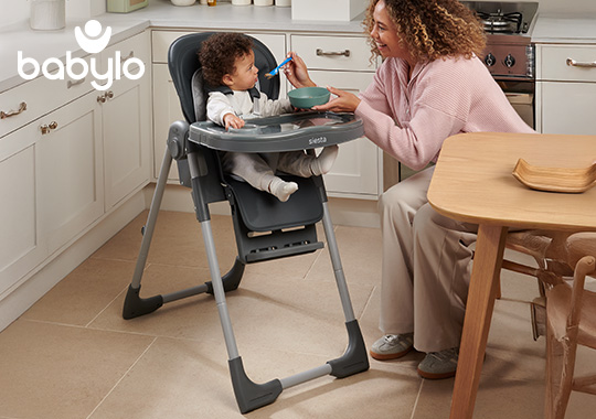 Babylo Siesta High Chair with Toy Bar