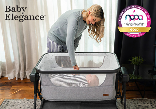 Baby Elegance Co-Glide Electric Bedside Crib