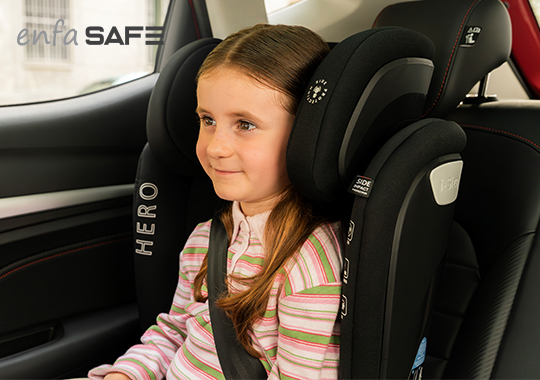 EnfaSafe Hero i-Size ISOFix R129 High-Back Booster Seat