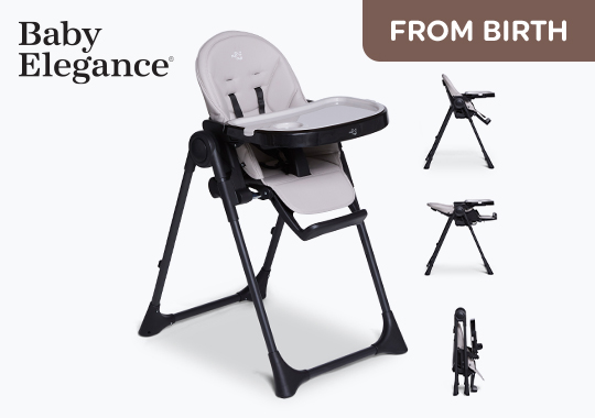Baby Elegance Nup Nup High Chair Black