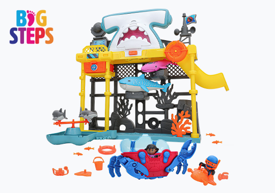 Big Steps Ocean Adventure Lab Playset