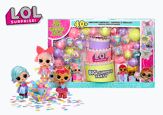 LOL Surprise Big Surprise Party Pack with 40 Surprises