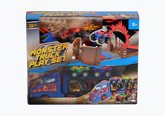 Monster Truck Playset 20 Pieces
