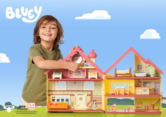 Blueys Ultimate Lights & Sounds Play House Playset