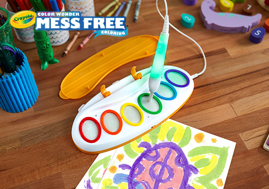 Crayola Colour Wonder Magic Light Brush Set