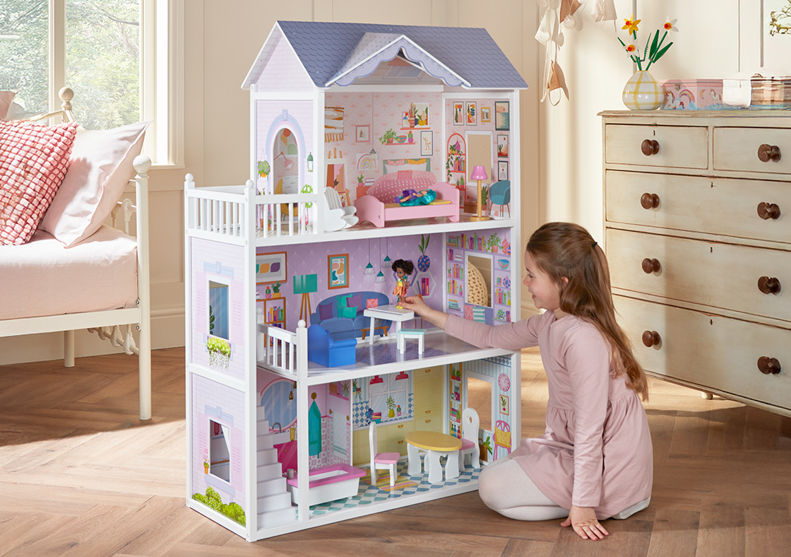 Sadies Wooden Doll House