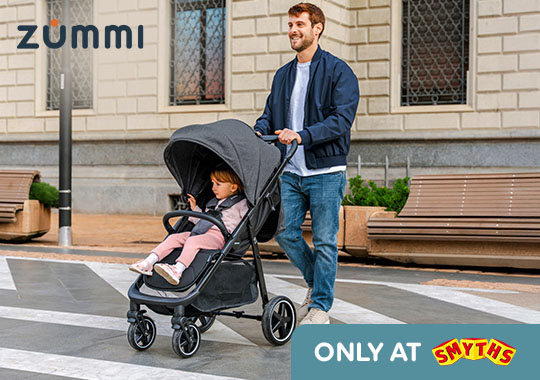 Zummi Zip Stroller Grey