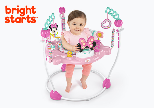 Bright Starts Disney Minnie Mouse Baby Jumper