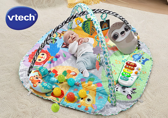 VTech Baby 7-in-1 Grow with Baby Sensory Gym