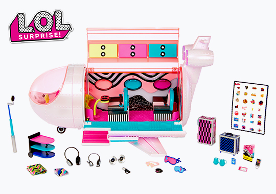 LOL Surprise OMG Travel Plane