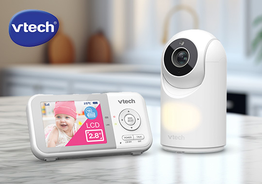 VTech VM3263 Pan and Tilt Video Baby Monitor with 2.8 Inch Screen