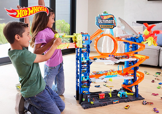 Hot Wheels City Let's Race Ultimate Garage Playset