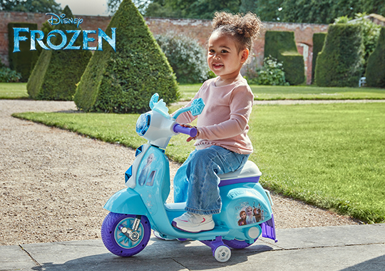 Disney Frozen Scooter 6V Electric Ride On